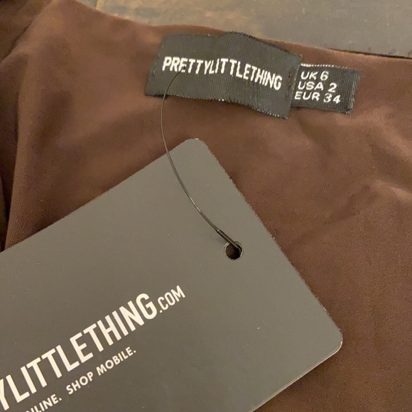 pretty little thing brown long sleeve - Picture 2 of 2